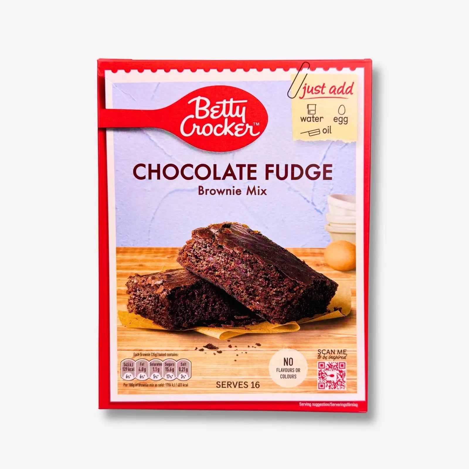 Betty Crocker Brownie Mix Chocolate Fudge 415g