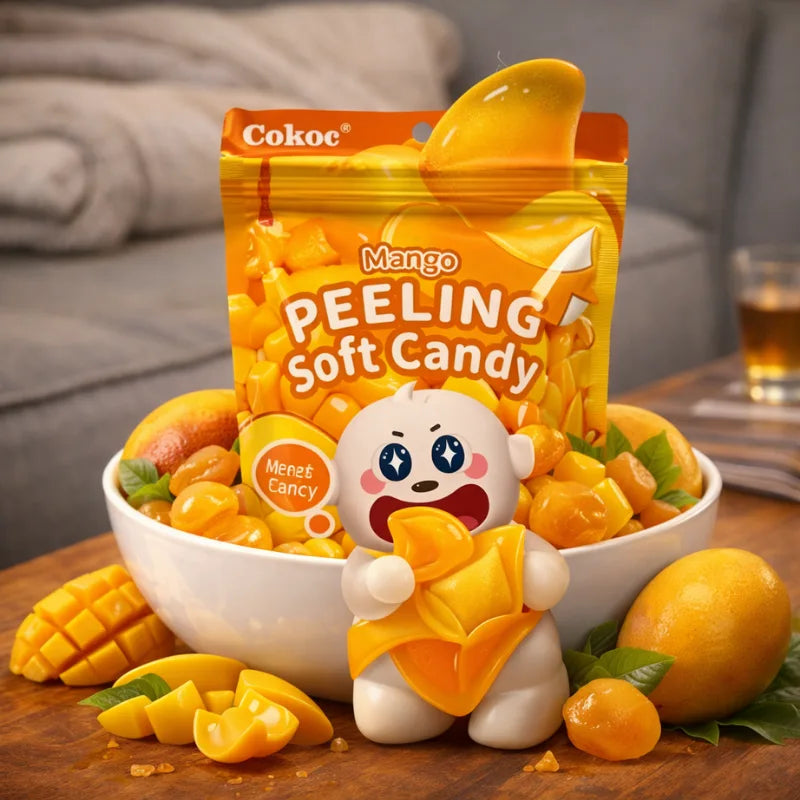 Cokoc Peeling Soft Candy Mango 75g blok1