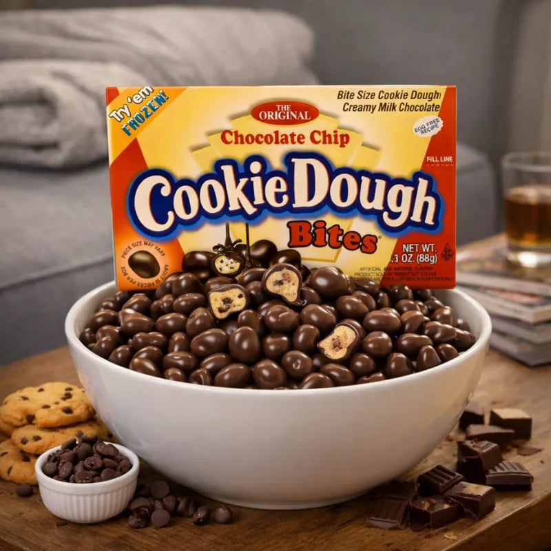 Cookie Dough Bites Chocolate Chip 88g blok1