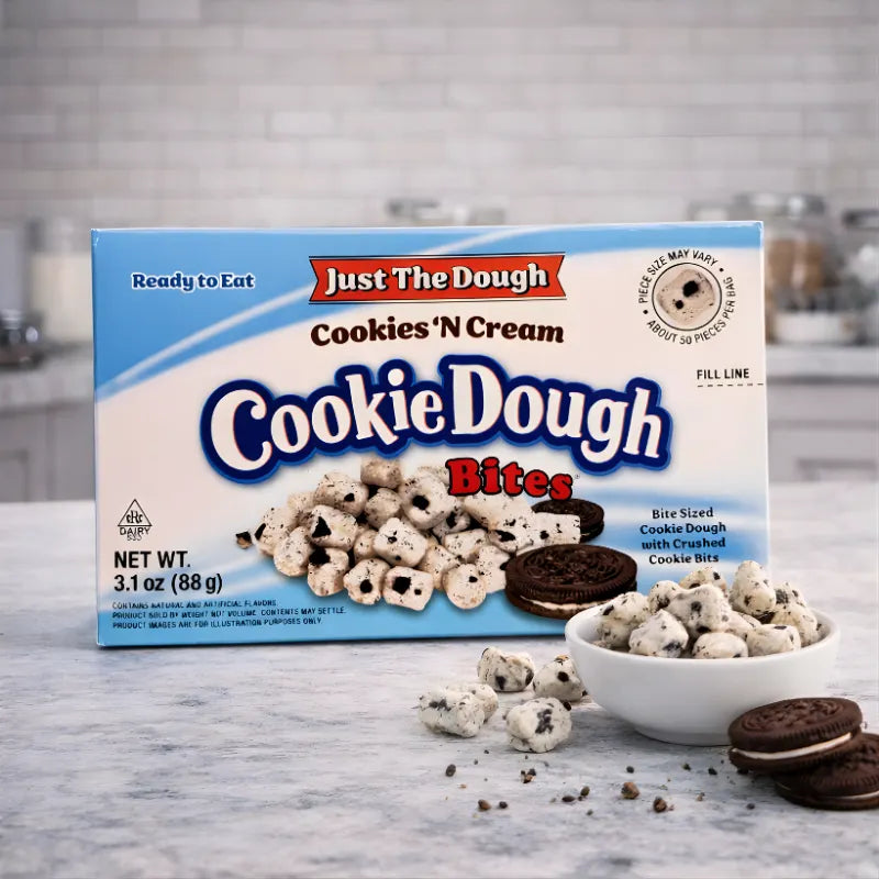 Cookie Dough Bites Cookies N Cream blok1