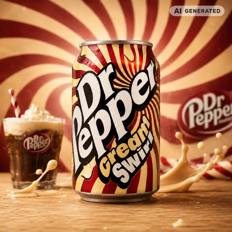 Dr. Pepper Cream Swirls USA 330ml-generated