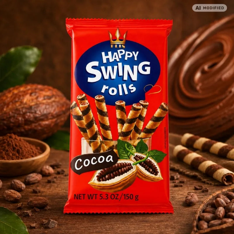 Flis Happy Swing Rolls Cocoa 150g-generated