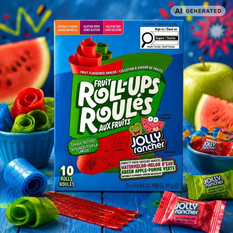 Fruit Roll Ups Jolly Rancher 141g 10er Pack-generated