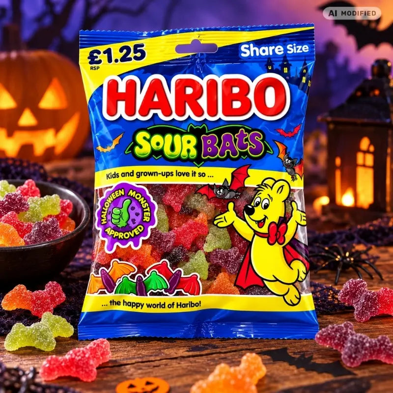 Haribo Sour Bats 140g-generated