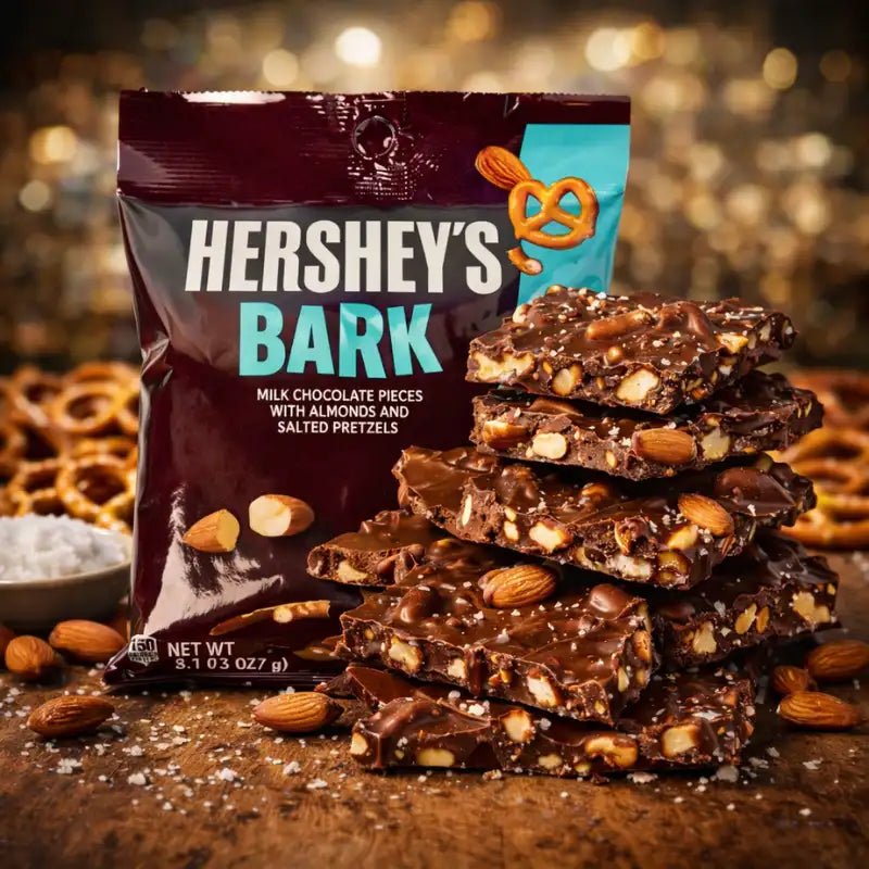 Hershey's Bark Almonds Salted Pretzels blok1