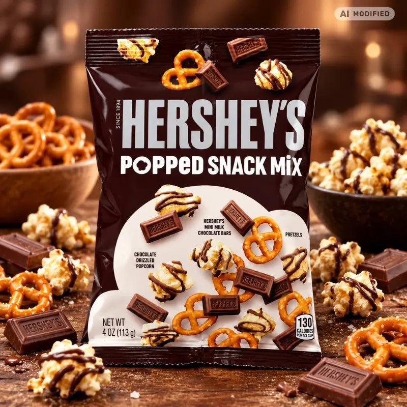 Hershey's Popped Snack Mix 113g-generated