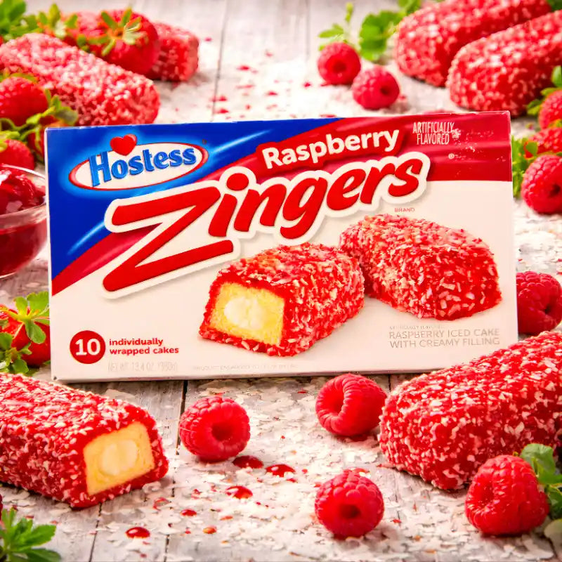 Hostess Zingers Raspberry 10er Pack blok1