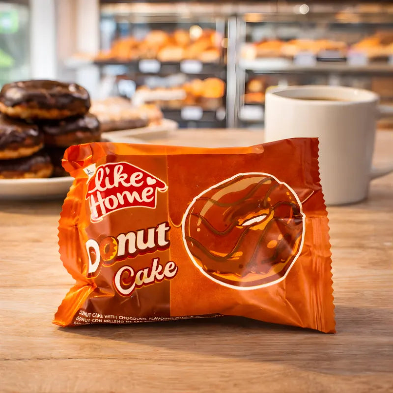 Like Home Donut Cake Chocolate 40g blok1