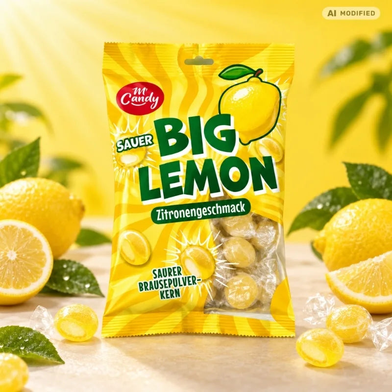 M Candy Big Lemon 150g-aigenerated