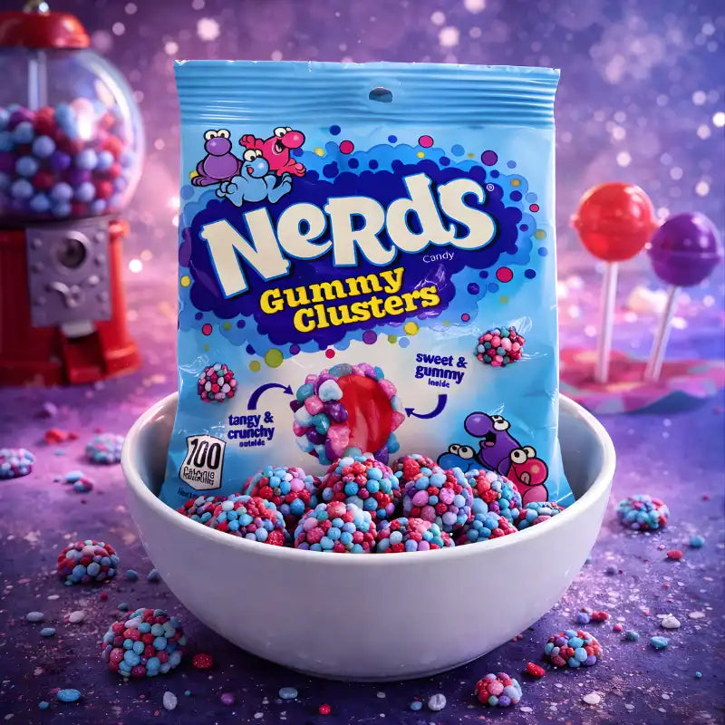 Nerds Gummy Clusters 85g blok1