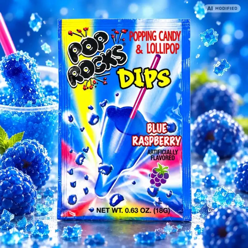Pop Rocks Dips Blue Raspberry 18g-generated