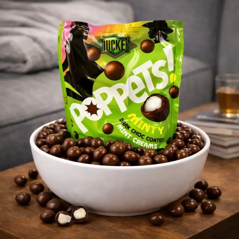 PoppetsDarkChocCoatedMintCreams130g blok1