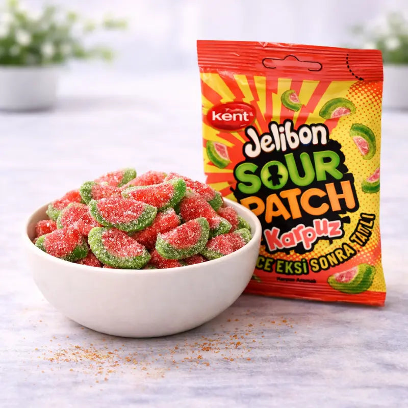 Sour Patch Jelibon Wassermelone 40g blok1
