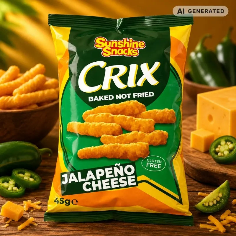 Sunshine Snack Crix Jalapeno Cheese 45g-generated