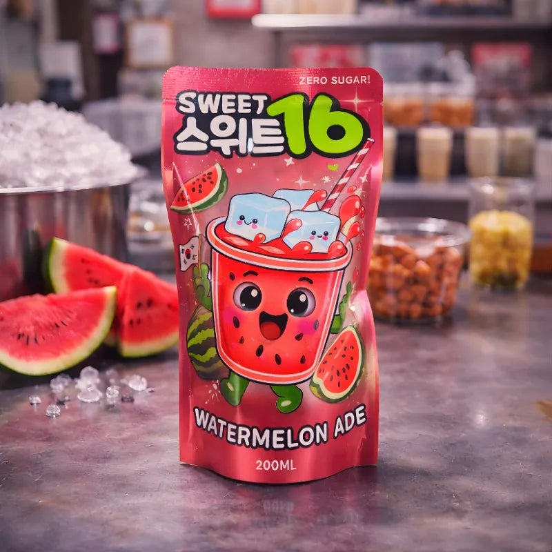 Sweet 16 Watermelon Ade Zero Sugar 200ml-blok1