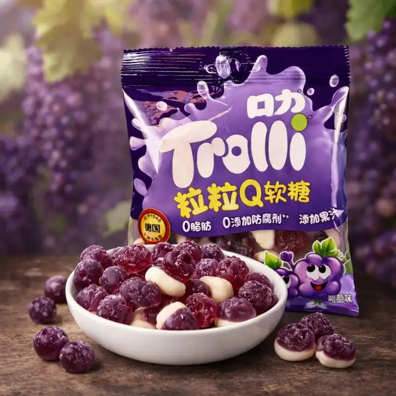 TrolliChewyGrapeChina60g blok1