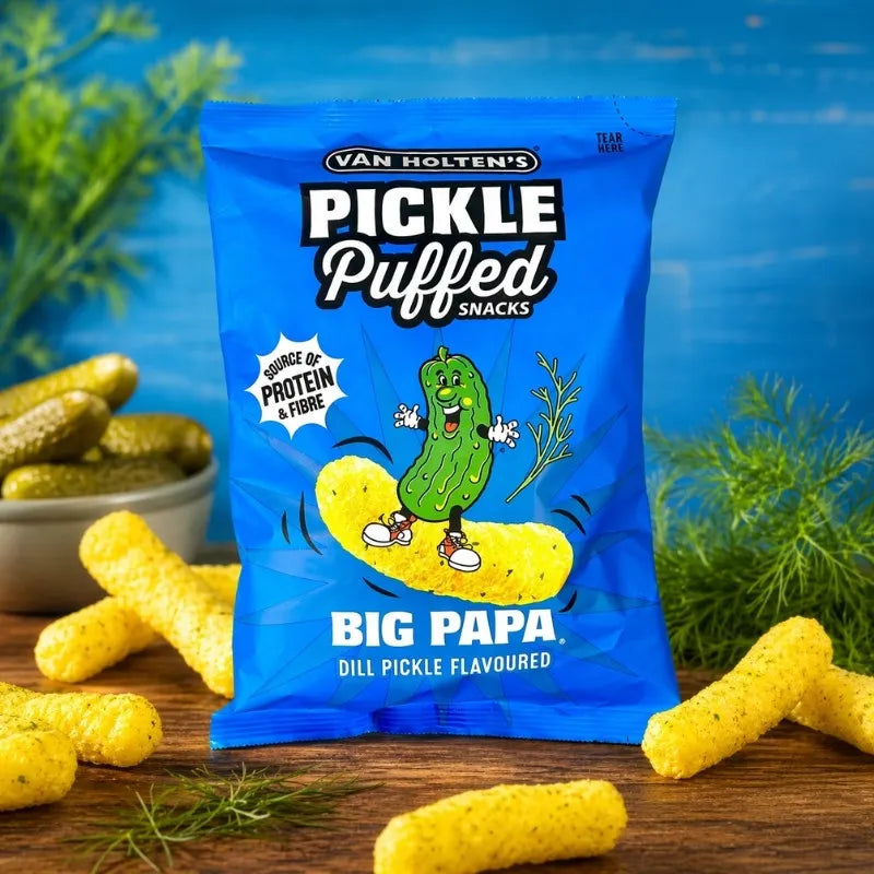 Van Holten's Pickle Puffs Big Papa 90g-blok1
