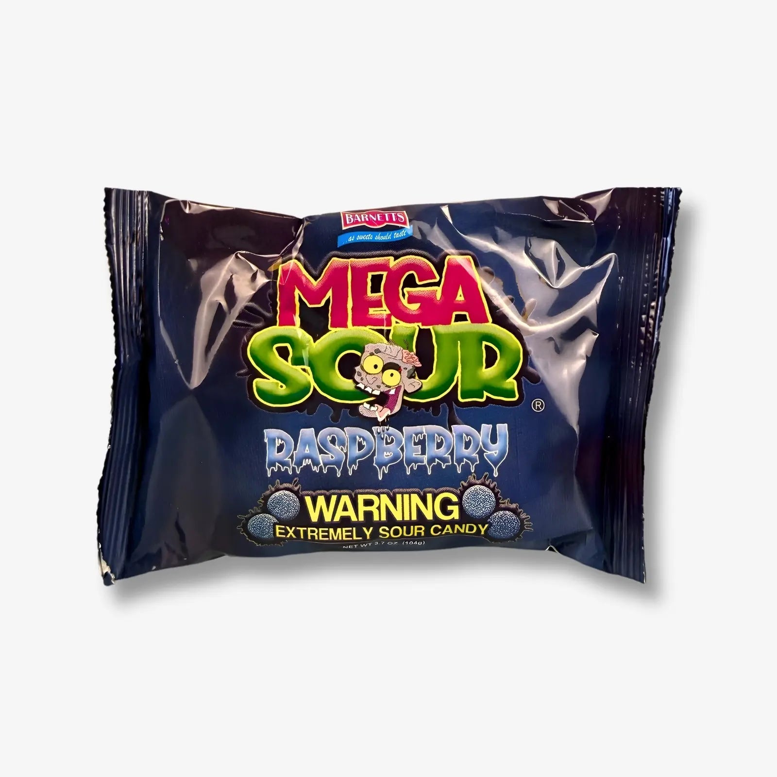 Barnett’s Mega Sour Raspberry 104g - Extra Saure Himbeer Bonbons kaufen - MiMa&