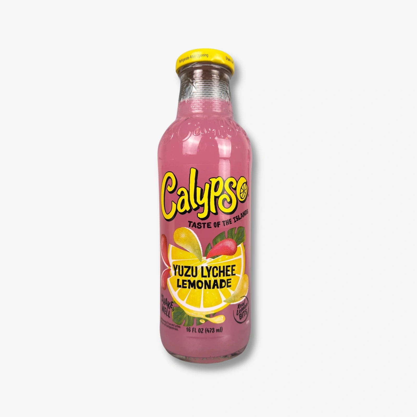 Calypso Yuzu Lychee Lemonade 473ml - Zitronen und Lychee Limonade kaufen - MiMa&