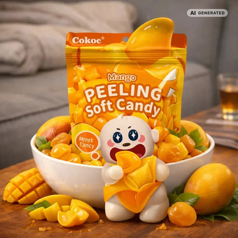 Cokoc Peeling Soft Candy Mango 75g blok1