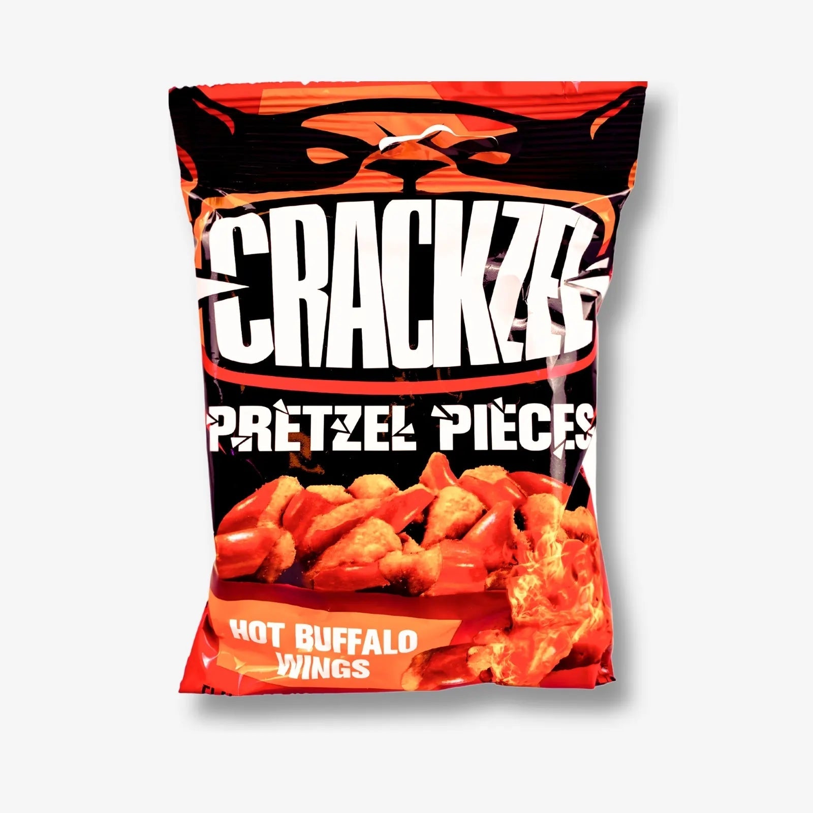 Crackzel Pretzel Pieces Hot Buffalo Wings 85g - Würzige Brezel Stücke kaufen - MiMa&