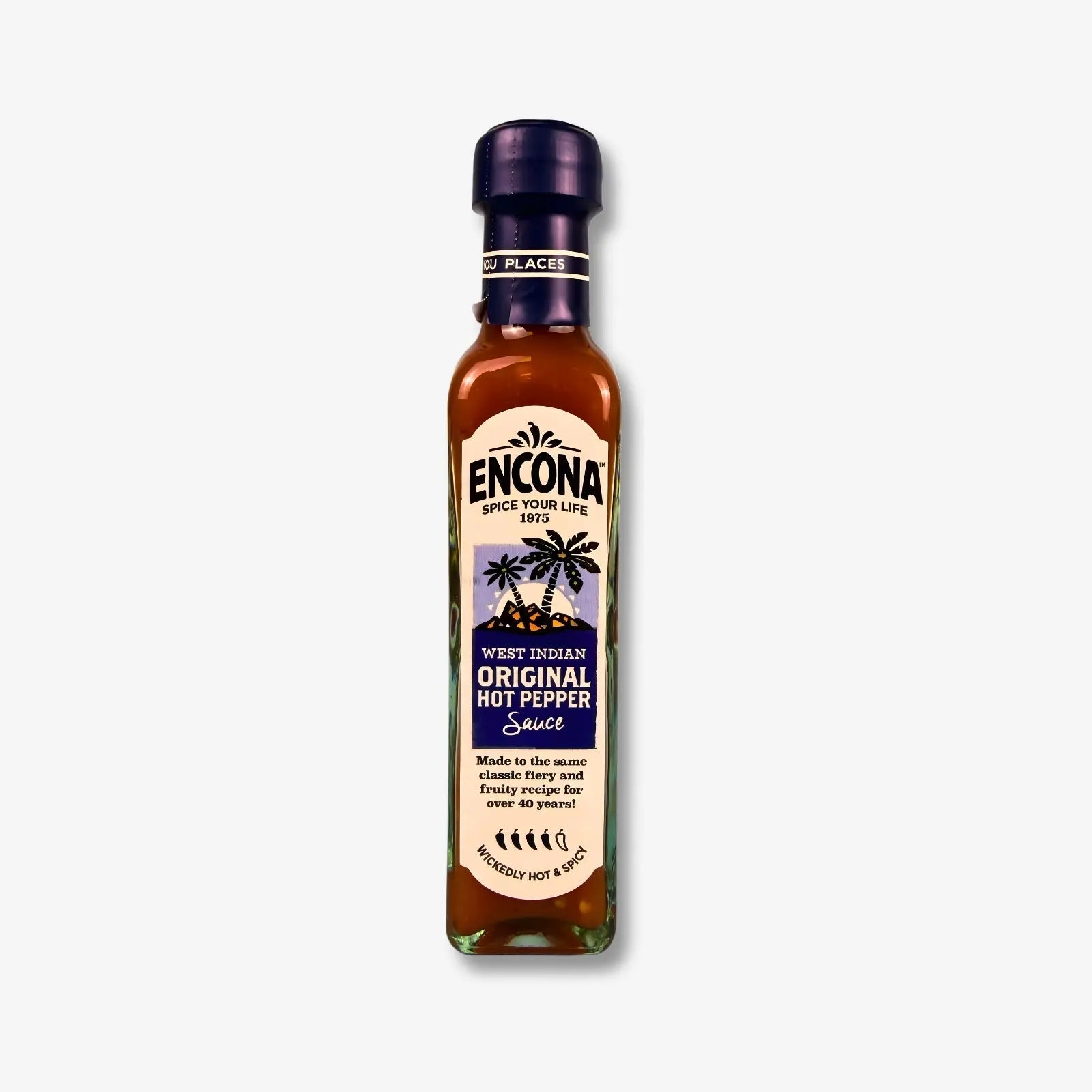 Encona Hot Sauce Original Hot Pepper 142ml - Scharfe Chilisauce kaufen - MiMa&