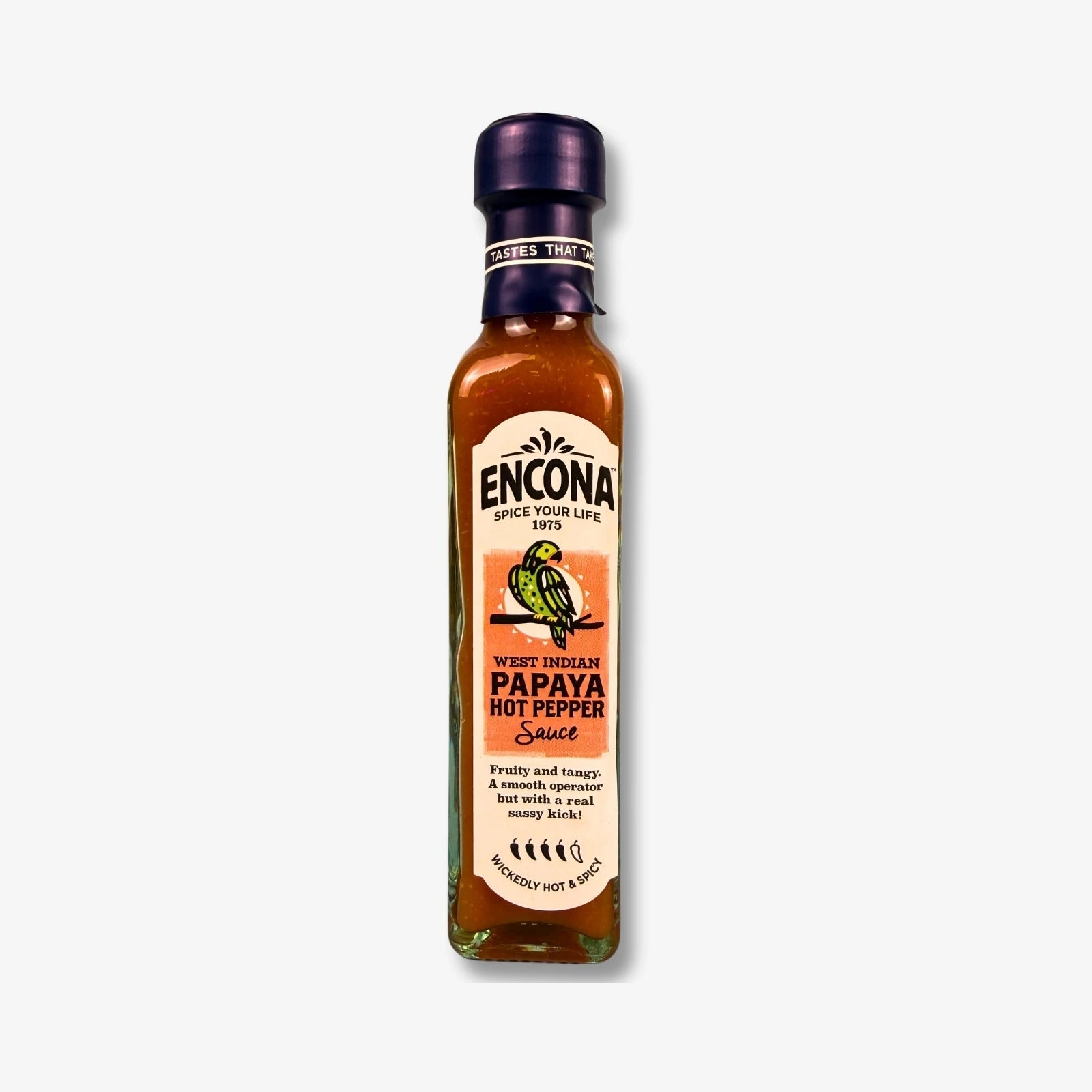 Encona Hot Sauce Papaya 142ml - Fruchtig Scharfe Chilisauce kaufen - MiMa&
