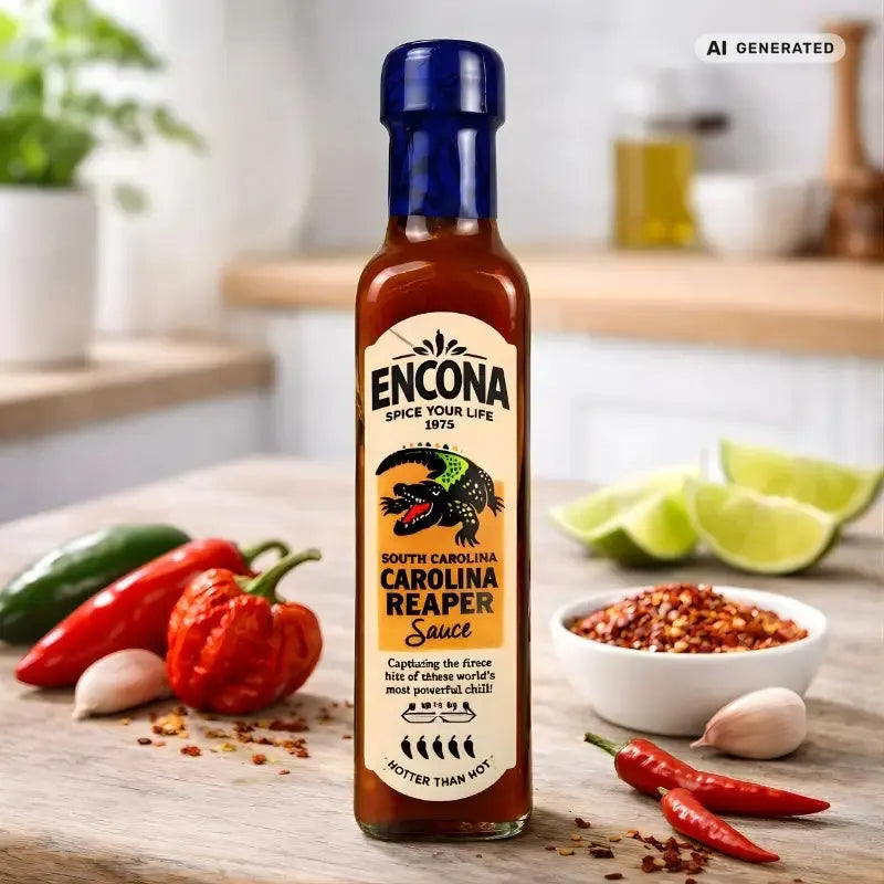 EnconaHotSauceCarolinaReaperExtra142ml blok1