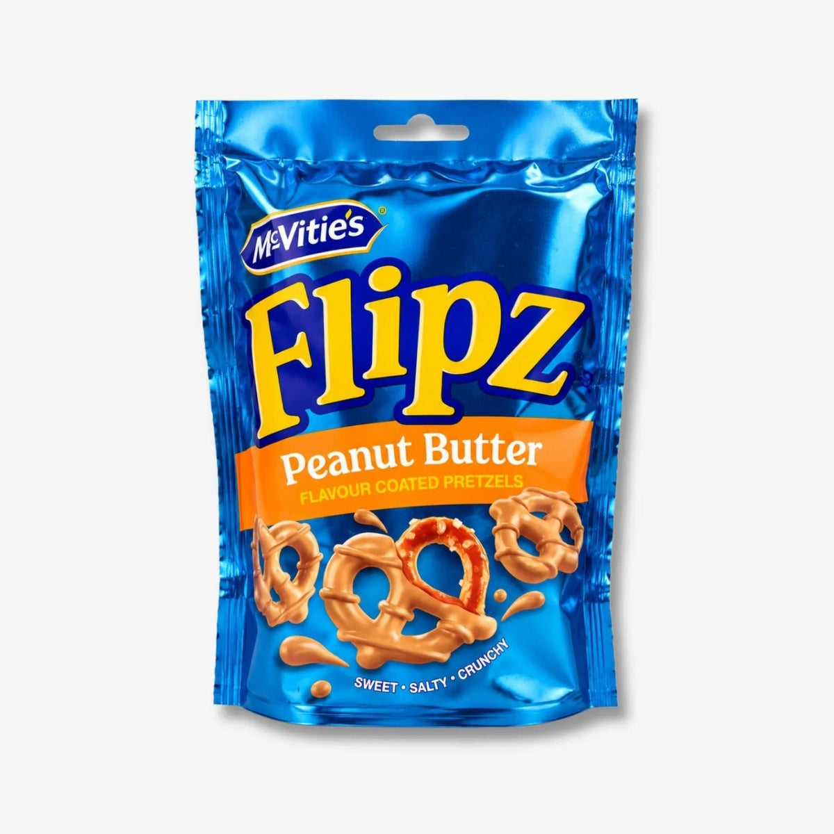 Flipz Coated Pretzels Peanut Butter 70g - Erdnussbutter Schoko Brezeln kaufen - MiMa&