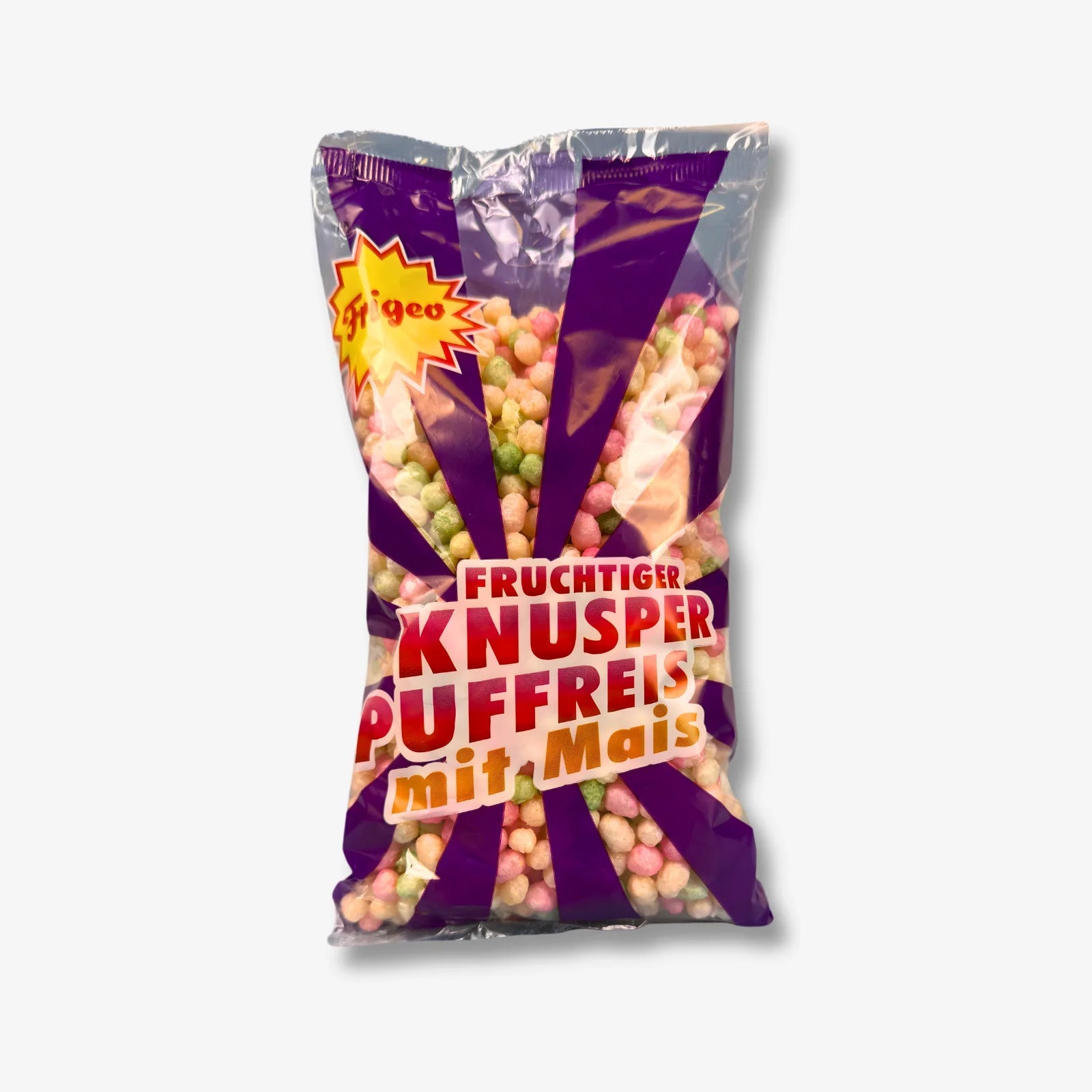 Frigeo Maxi Knusper Puffreis 80g - Bunter Knusper Mais kaufen - MiMa&