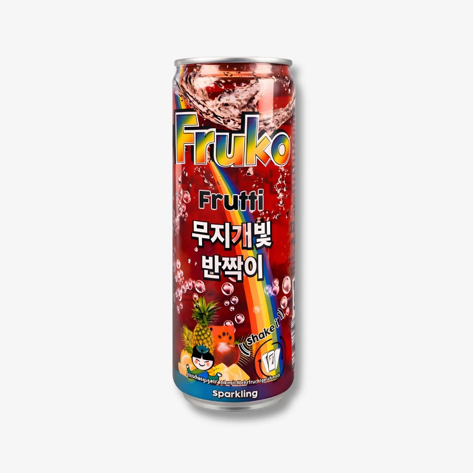Frutti Fruko Rainbow Glitter 330ml - Glitzerne Beeren Limonade kaufen - MiMa&