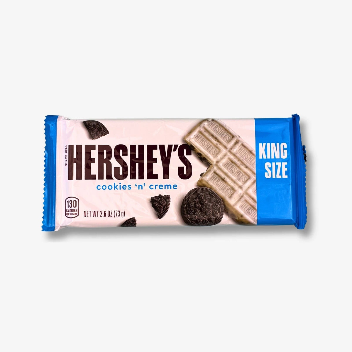 Hershey’s Cookies ’N’ Creme King Size 73g - Schokolade mit Creme und Keksstückchen kaufen - MiMa&