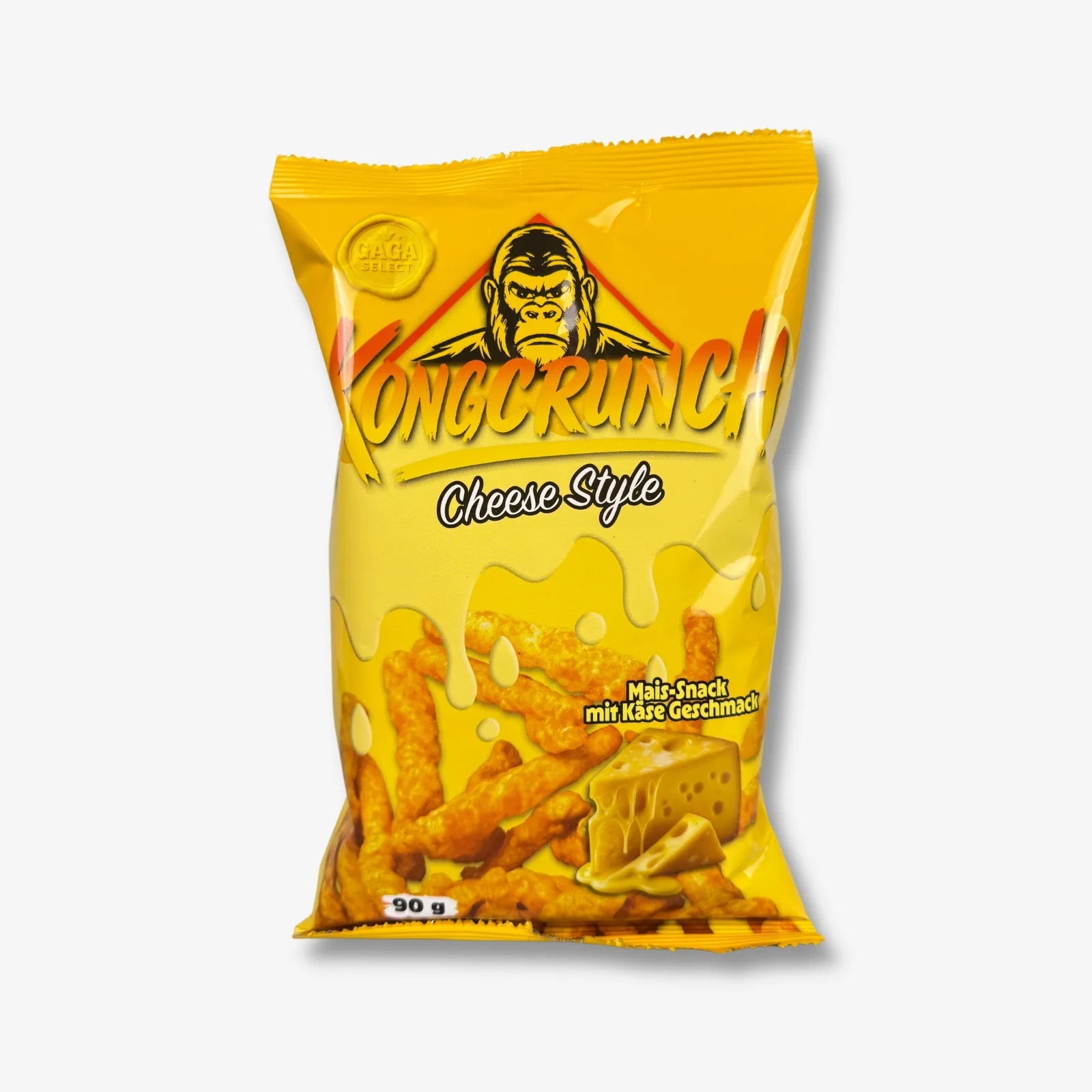 Kongcrunch Cheese Style 90g - Maissnack mit Käsegeschmack kaufen - MiMa&