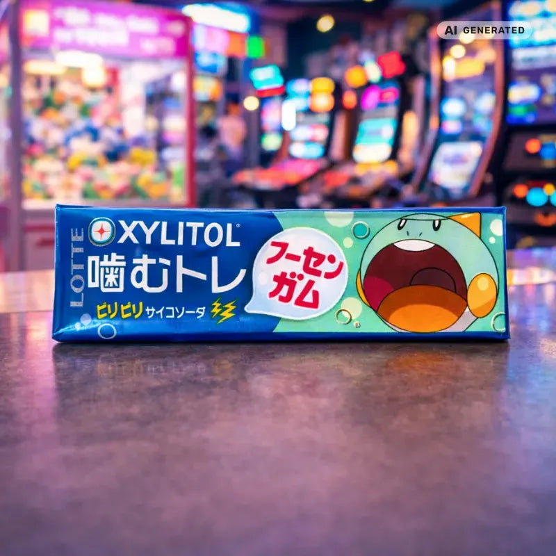 Lotte Xylitol Gum Bilibiri Psycho Soda 26g blok1
