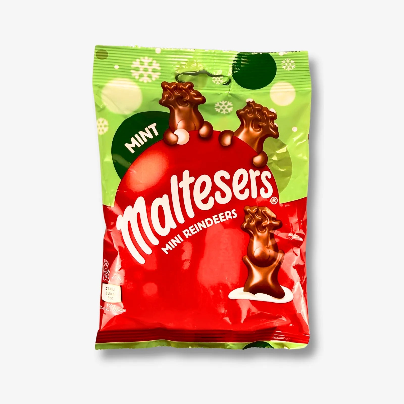Malteser Mini Reindeers Mint 59g - Minzige Schoko Rentiere kaufen - MiMa&