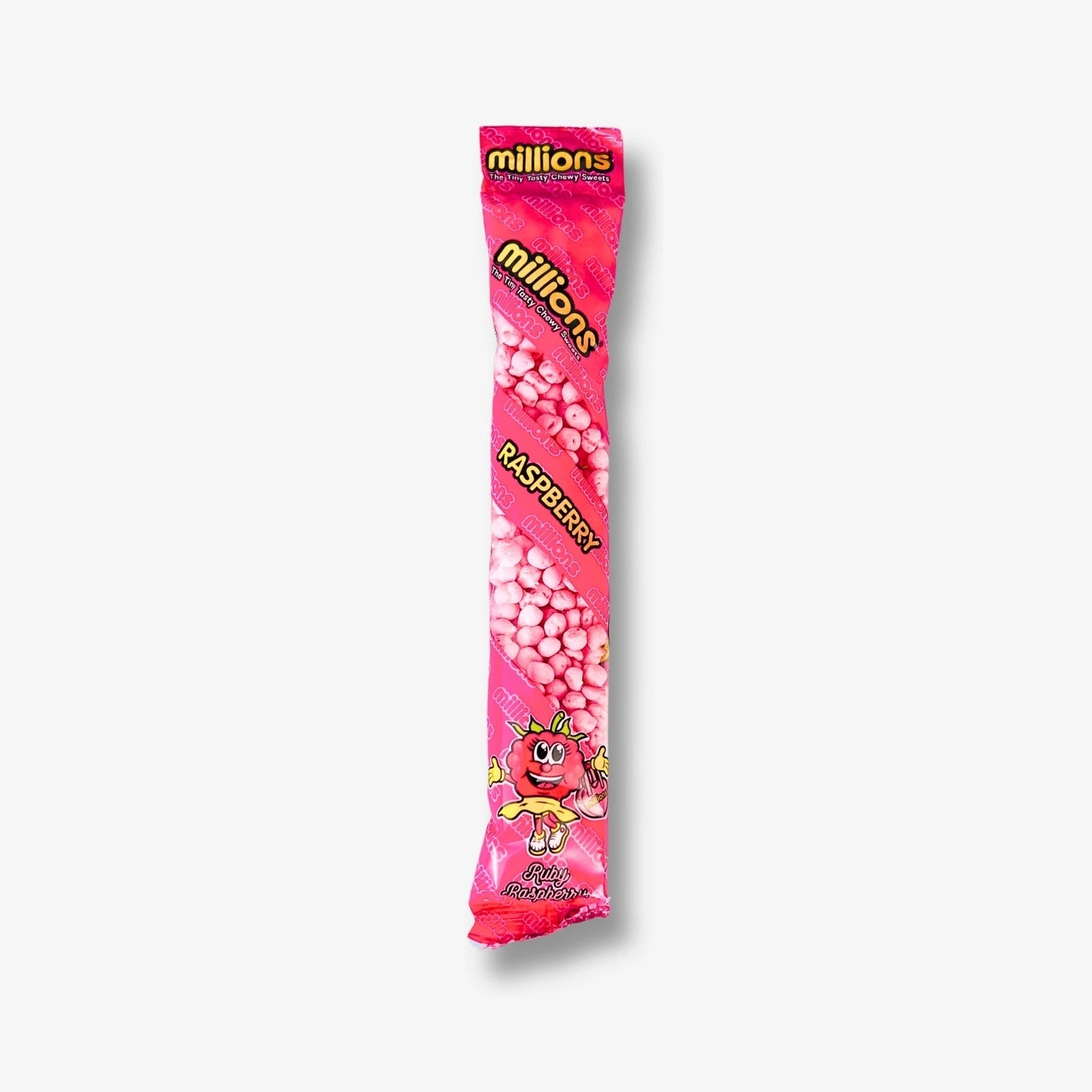 Millions Raspberry Tube 55g - pinke Himbeer Kaubonbons kaufen - MiMa&