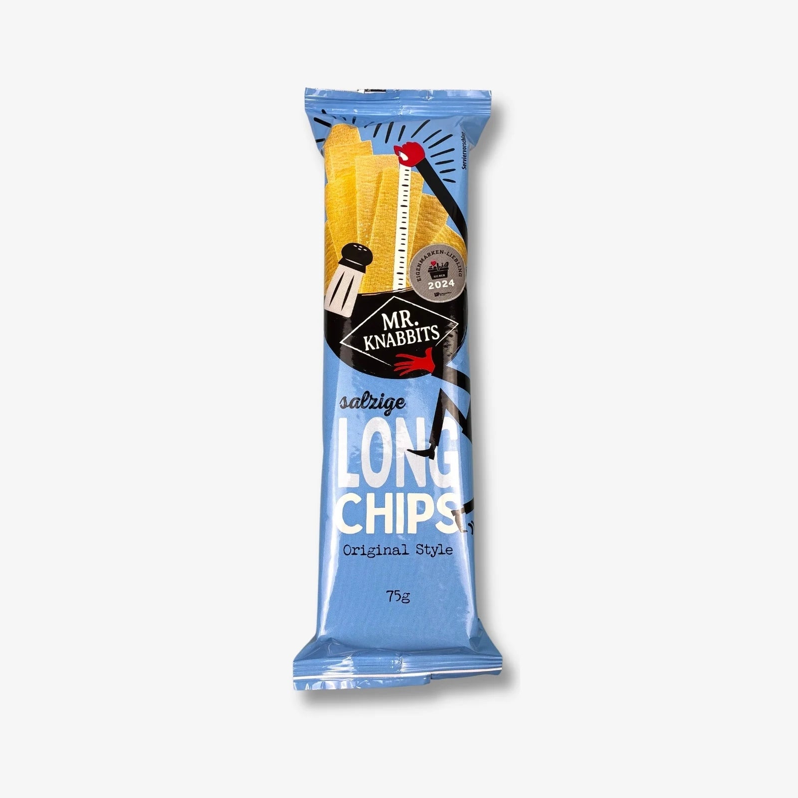 Mr. Knabbits Long Chips Original 75g - Klassische Knusperchips kaufen - MiMa&