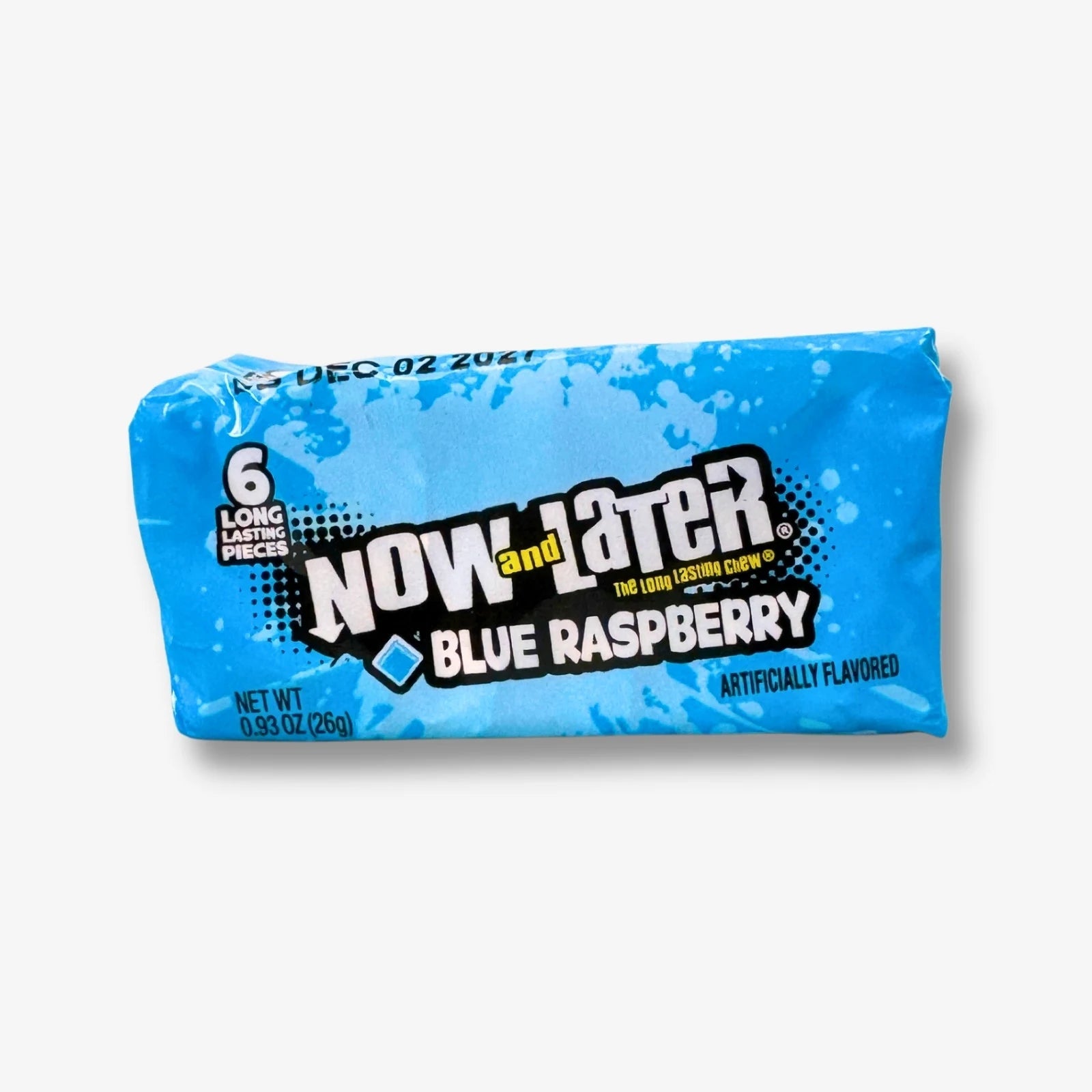 Now & Later Blue Raspberry Kaubonbon 26g - Blaue Himbeere Kaubonbon kaufen - MiMa&