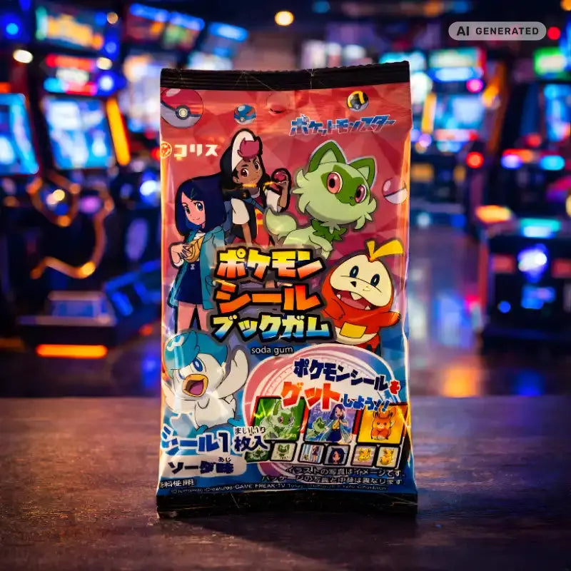 Pokemon Seal Book Gum 3,5g blok1