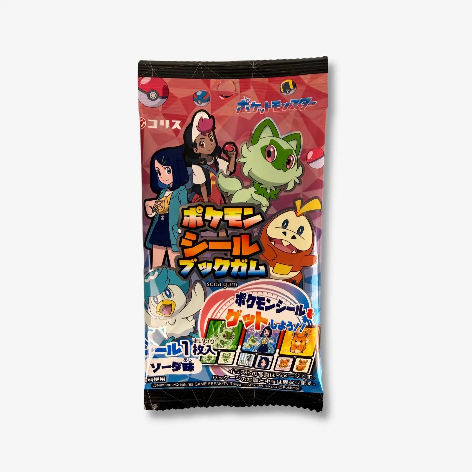 Pokemon Seal Book Gum 3,5g - Stickerheft Kaugummi Pack kaufen - MiMa&