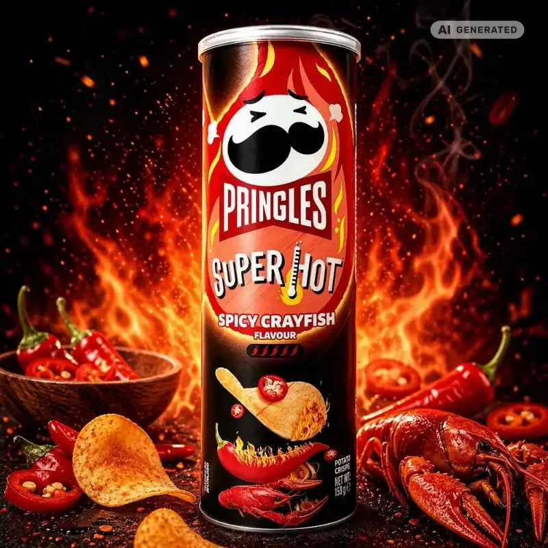 Pringles Spicy Crayfish 110g-blok1