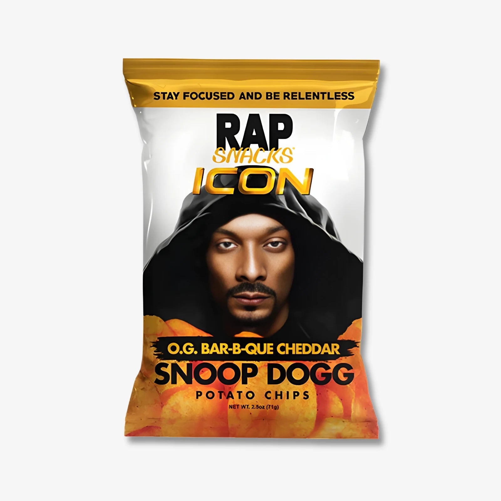Rap Snacks Snoop Dogg Cheddar BBQ Chips 71g - Cheddar BBQ Kartoffelchips kaufen - MiMa&