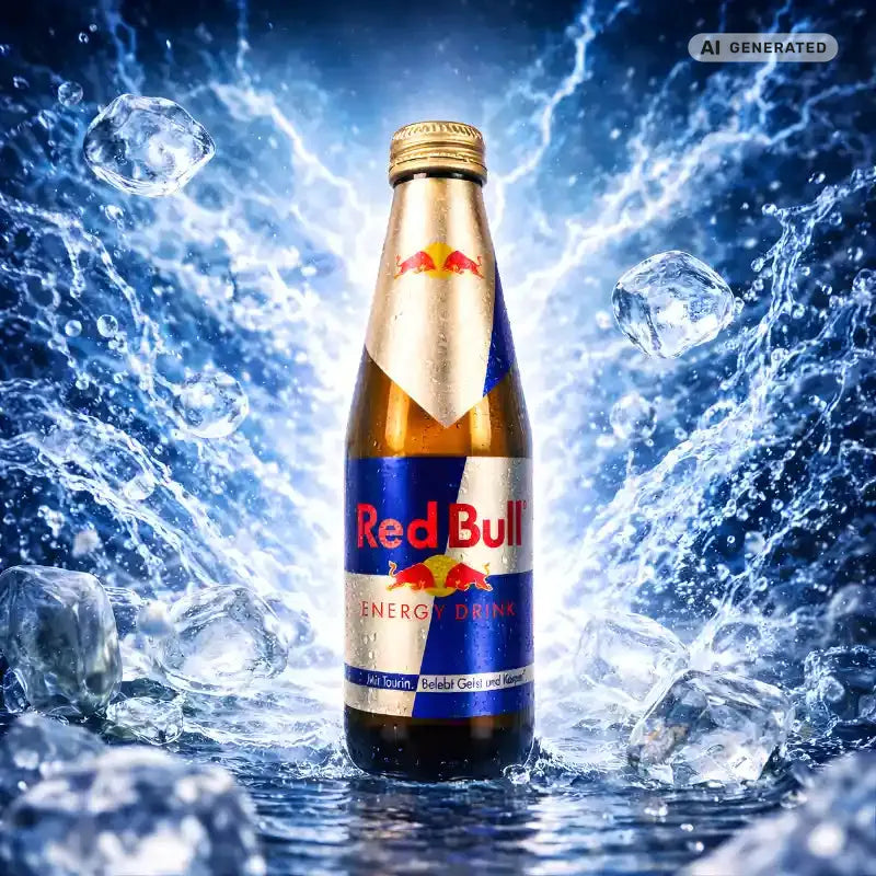 Red Bull Original Glasflasche blok1