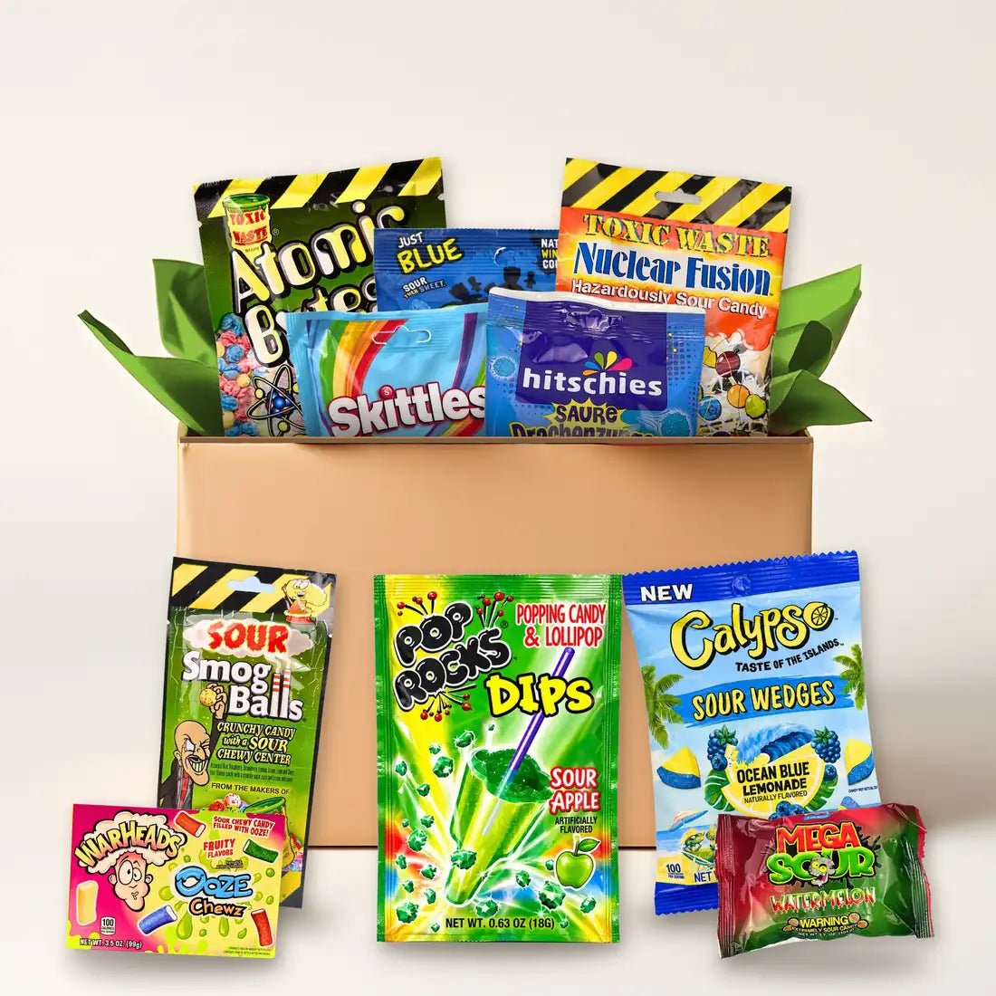 Sauer-Challenge Box mit 17 extrem sauren Süßigkeiten kaufen - MiMa&
