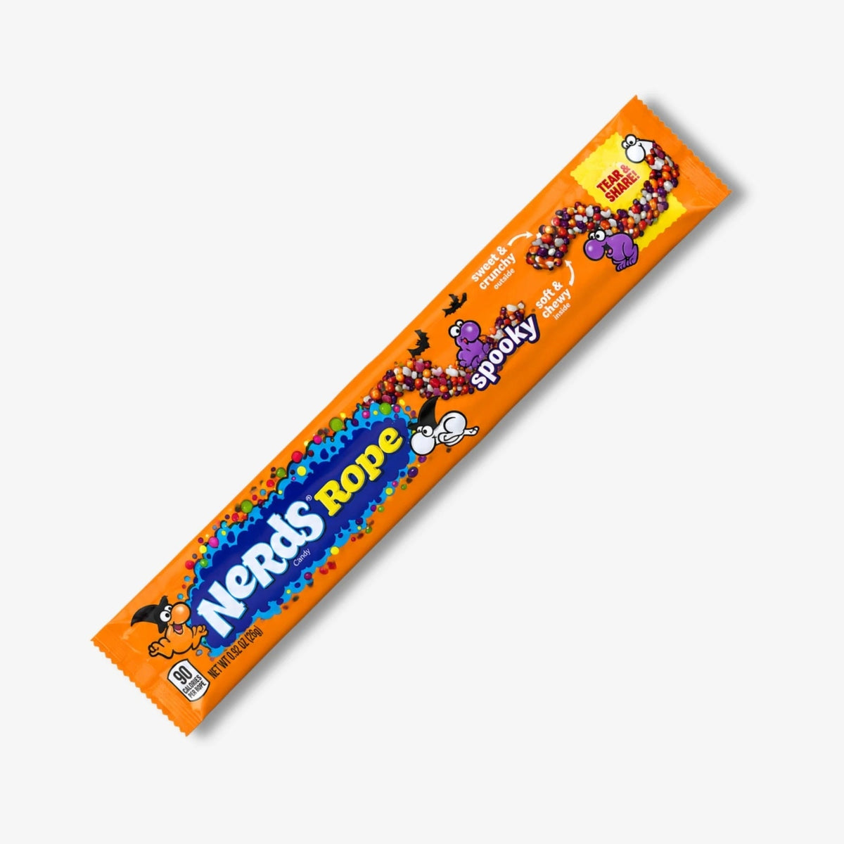 Spooky Nerds Rope 26g - Gruselig knuspriger Kaustreifen kaufen - MiMa&