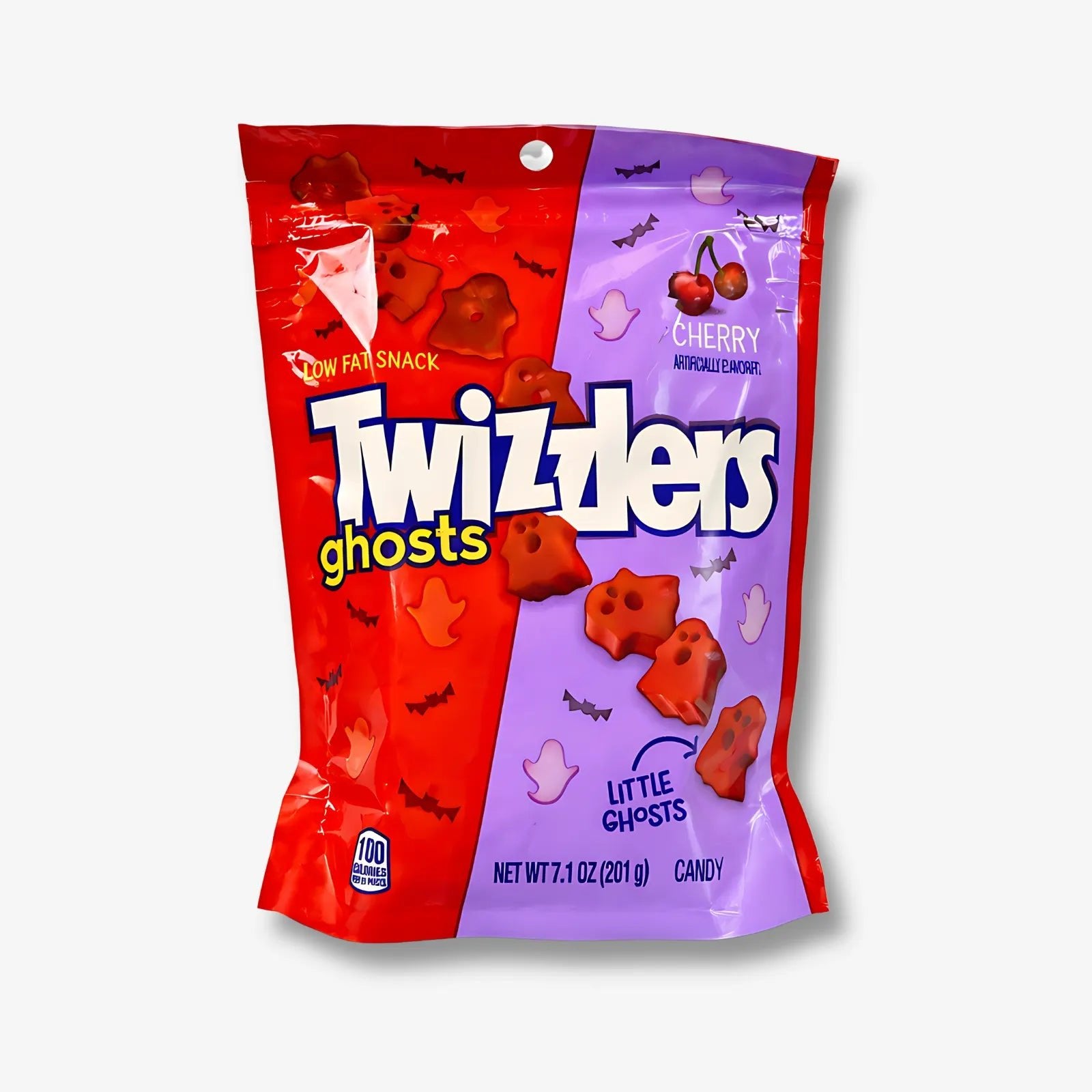 Twizzlers Ghosts Cherry 201g - Kirschige Geister Gummis kaufen - MiMa&