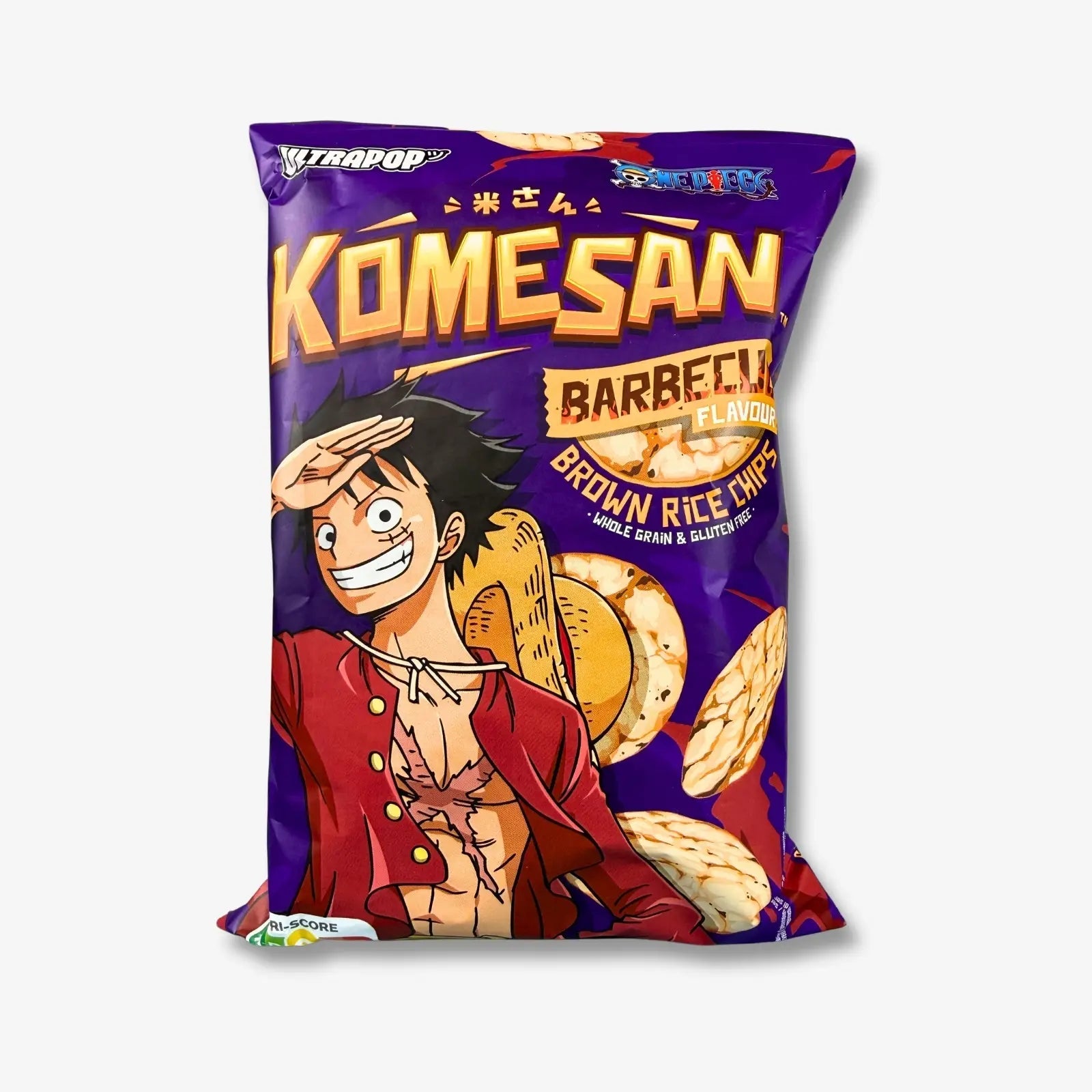 Ultra Pop Komesan Rice Chips Barbecue 60g - Knusprige Barbecue Chips kaufen - MiMa&