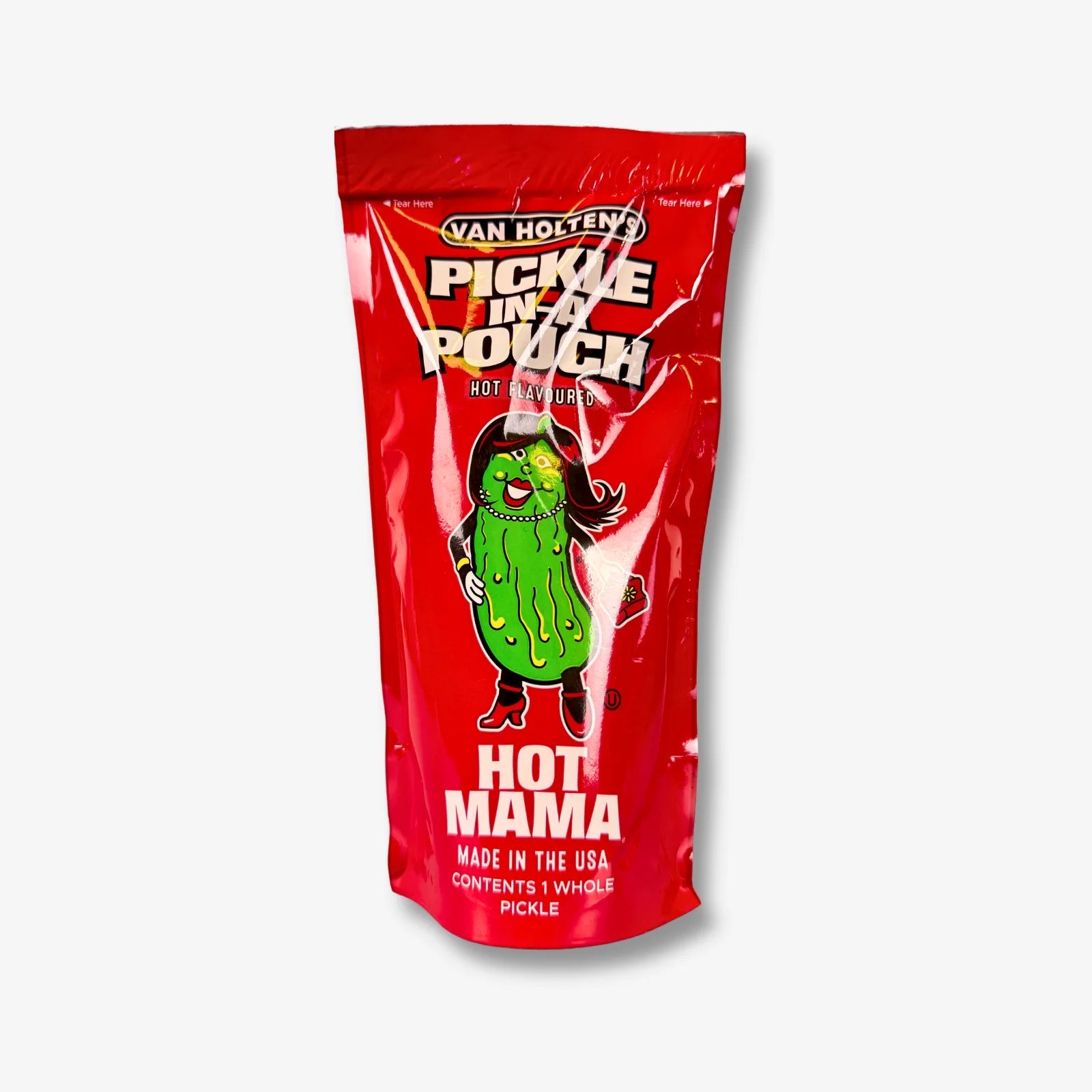 Van Holten’s Hot Mama Pickle Gurke 306g - Scharfe Gewürzgurke kaufen - MiMa&
