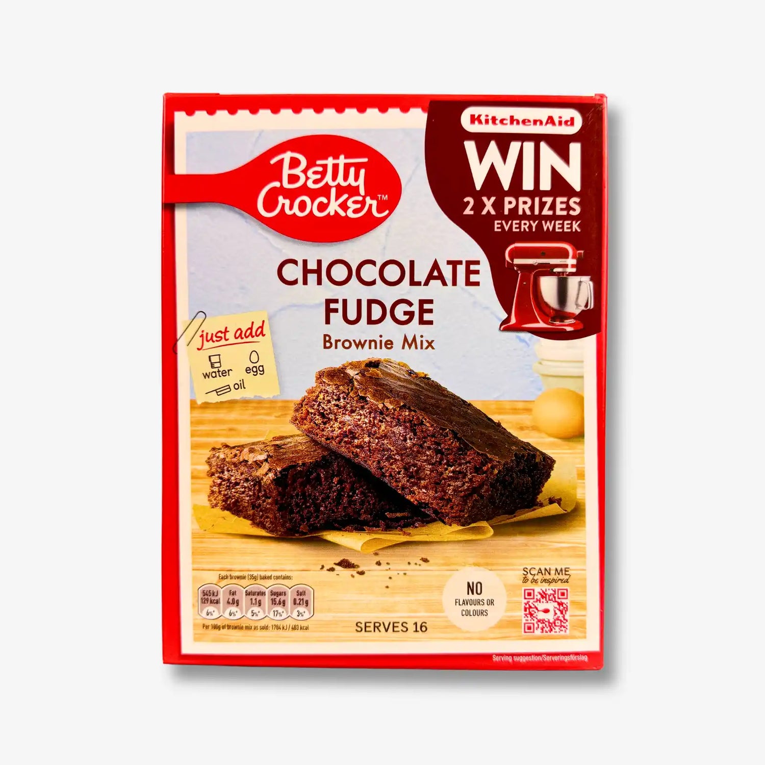 Betty Crocker Brownie Mix Chocolate Fudge 415g