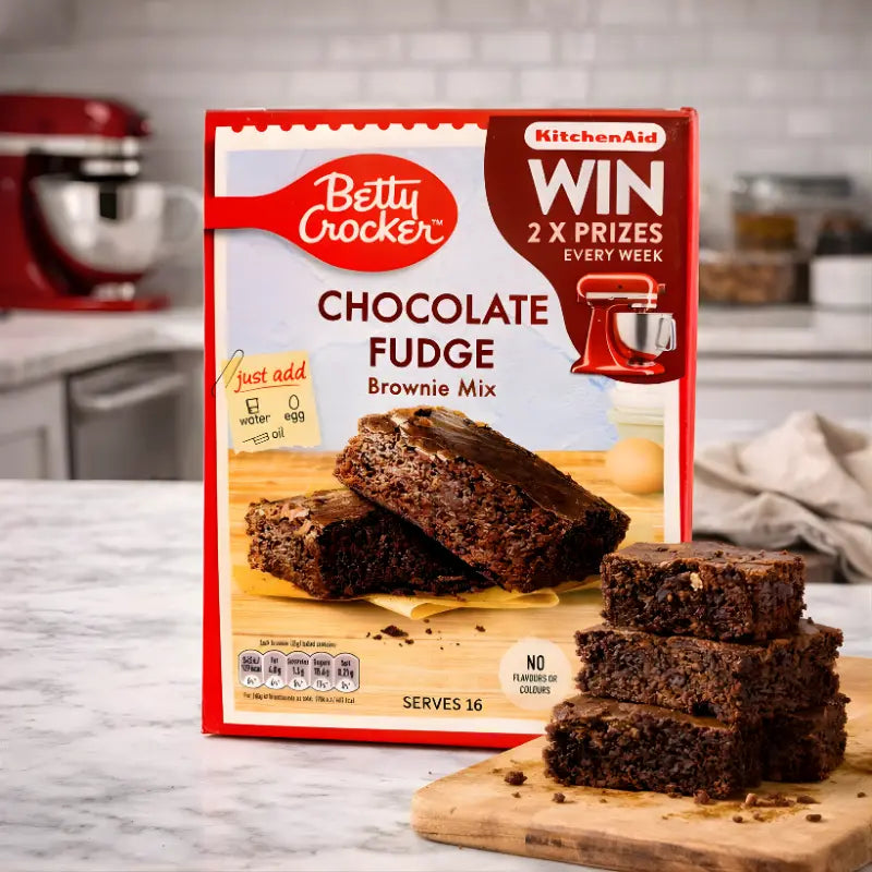 Betty Crocker Brownie Mix Chocolate Fudge blok1